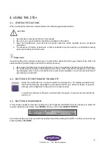 Preview for 18 page of AmpliVox 270+ Operating Manual