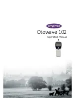 AmpliVox Otowave 102 Operating Manual preview