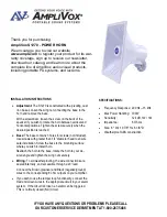 Preview for 1 page of AmpliVox S1270 Quick Start Manual