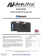 Preview for 1 page of AmpliVox S222A User Manual