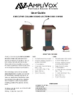 Preview for 1 page of AmpliVox S505 User Manual