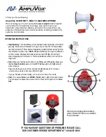 Preview for 1 page of AmpliVox S600R Manual