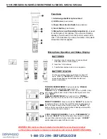 Предварительный просмотр 5 страницы AmpliVox SW222A User Manual