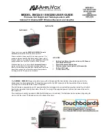 AmpliVox SW3250 User Manual preview