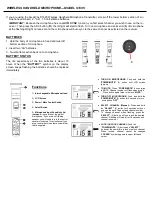 Preview for 2 page of AmpliVox SW355 Instructions