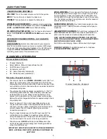 Предварительный просмотр 5 страницы AmpliVox SW800 User Manual