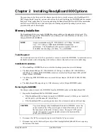 Preview for 17 page of Ampro ReadyBoard 800 Quick Start Manual