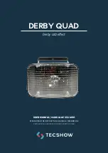 Preview for 1 page of Ampro TECShow Derby Quad User Manual