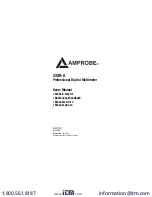 Preview for 5 page of Amprobe 33XR-A User Manual