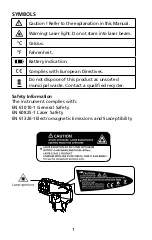 Предварительный просмотр 8 страницы Amprobe 560IR710 User Manual