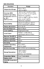 Предварительный просмотр 16 страницы Amprobe 560IR710 User Manual