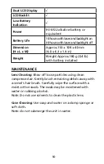 Предварительный просмотр 17 страницы Amprobe 560IR710 User Manual