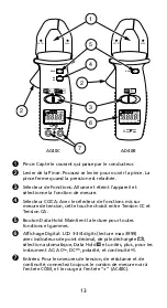 Предварительный просмотр 15 страницы Amprobe AC40C User Manual