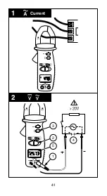 Предварительный просмотр 43 страницы Amprobe AC40C User Manual