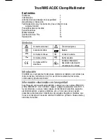 Предварительный просмотр 41 страницы Amprobe ac68C User Manual