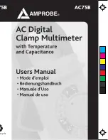 Amprobe AC75B User Manual preview