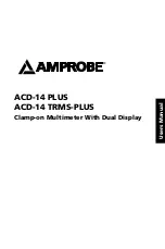 Preview for 3 page of Amprobe ACD-14 PLUS User Manual