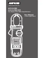 Amprobe ACD-14-PRO User Manual preview