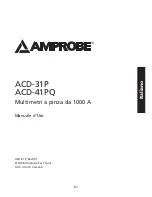 Preview for 62 page of Amprobe ACD-31P User Manual