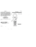 Amprobe ACDC-3000 User Manual preview