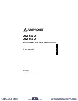 Предварительный просмотр 2 страницы Amprobe AM-140-A User Manual