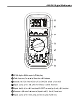 Предварительный просмотр 5 страницы Amprobe AM-250 User Manual