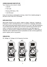 Предварительный просмотр 8 страницы Amprobe AM-250 User Manual