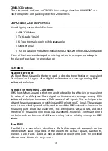 Preview for 31 page of Amprobe AM-250 User Manual