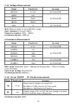 Предварительный просмотр 18 страницы Amprobe AM-535-EUR User Manual