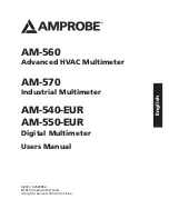 Preview for 3 page of Amprobe AM-540-EUR User Manual