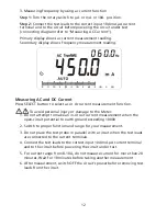 Preview for 18 page of Amprobe AM-540-EUR User Manual