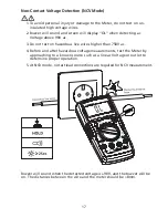 Preview for 23 page of Amprobe AM-540-EUR User Manual