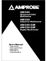 Amprobe AM-540 User Manual preview