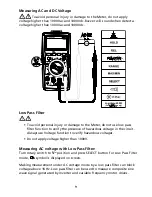 Preview for 15 page of Amprobe AM-540 User Manual