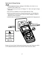 Preview for 23 page of Amprobe AM-540 User Manual