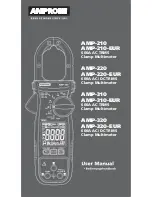 Preview for 1 page of Amprobe AMP-210 User Manual