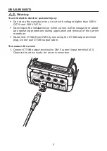 Preview for 9 page of Amprobe CT-500 Instruction Manual