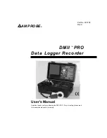 Preview for 1 page of Amprobe DMII  PRO User Manual