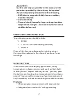 Preview for 9 page of Amprobe IR-500 User Manual