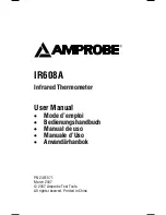 Предварительный просмотр 2 страницы Amprobe IR608A User Manual