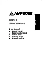 Предварительный просмотр 4 страницы Amprobe IR608A User Manual