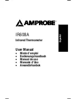 Предварительный просмотр 36 страницы Amprobe IR608A User Manual