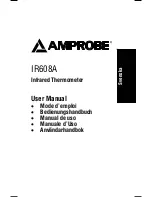 Предварительный просмотр 44 страницы Amprobe IR608A User Manual