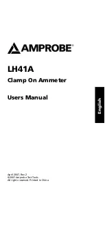 Preview for 3 page of Amprobe LH41 User Manual