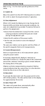 Preview for 8 page of Amprobe LH41 User Manual