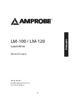 Preview for 10 page of Amprobe LM-100 User Manual