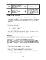 Preview for 38 page of Amprobe LM-100 User Manual