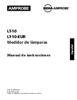 Предварительный просмотр 63 страницы Amprobe LT-10 User Manual