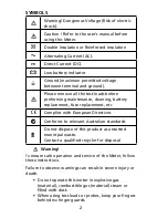 Предварительный просмотр 8 страницы Amprobe PM-60 User Manual