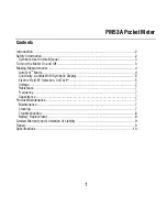 Preview for 3 page of Amprobe PM53A User Manual